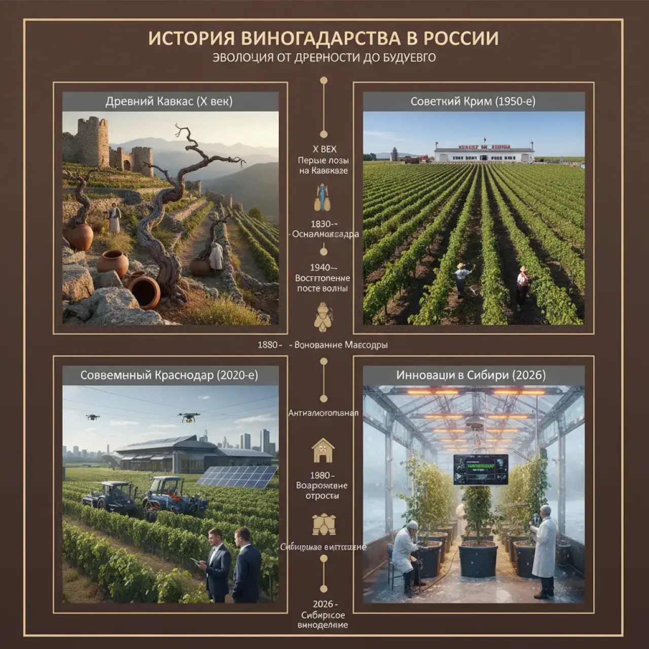 Открытие винограда весной